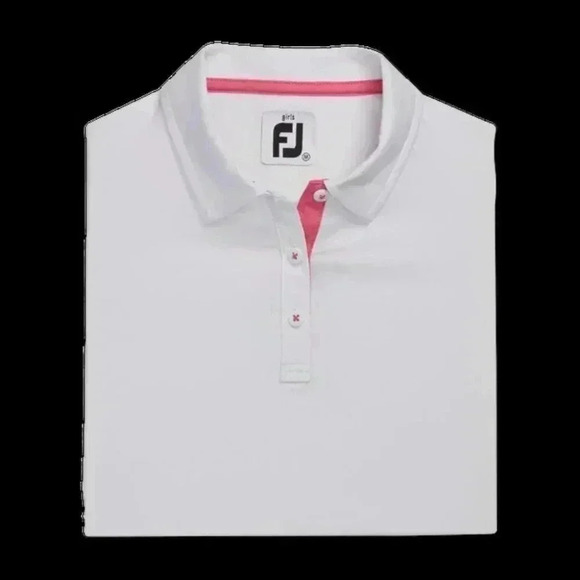 Foot Joy Short Sleeve Shirt Junior Girl - Picture 1 of 1